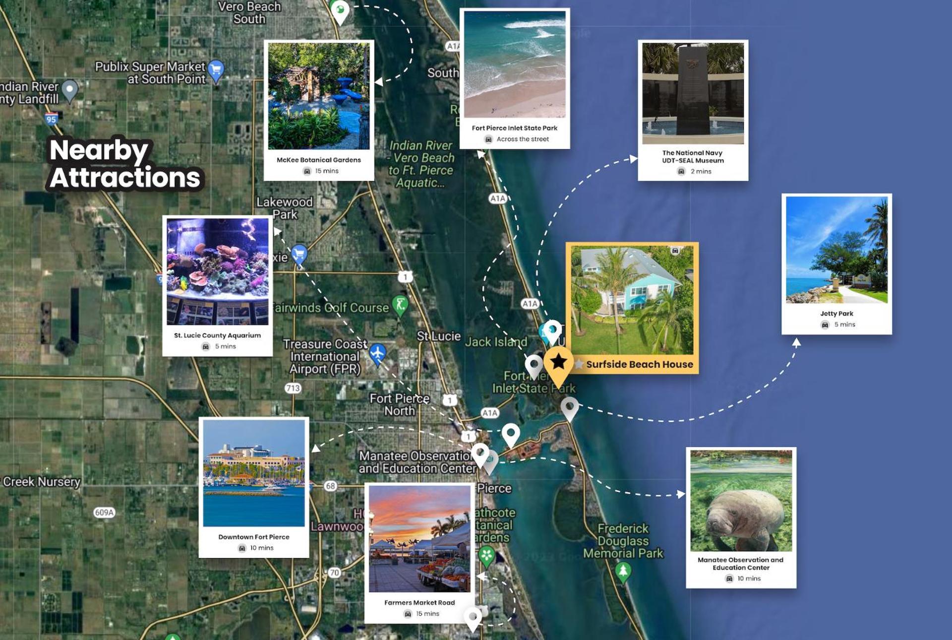 Sandy Shores - 2Br Beach Getaway And Surf Spot Fort Pierce Exterior foto